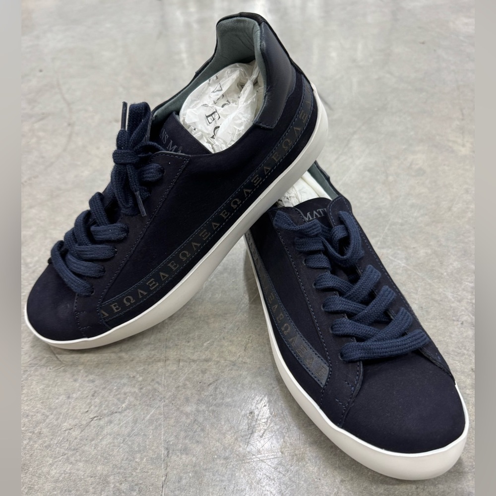 NIB Sans Matin Domingo women’s navy suede sneakers size 39